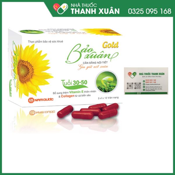 Bảo Xuân Gold - Cân bằng nội tiết - Gìn giữ nét xuân